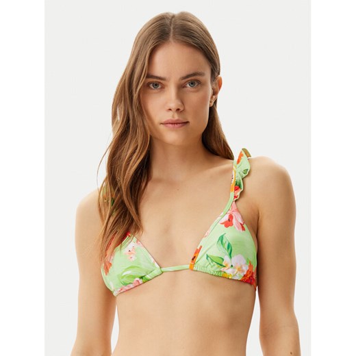 Seafolly Góra od bikini Tropique 31507-235 Zielony ze sklepu MODIVO w kategorii Stroje kąpielowe - zdjęcie 182624025