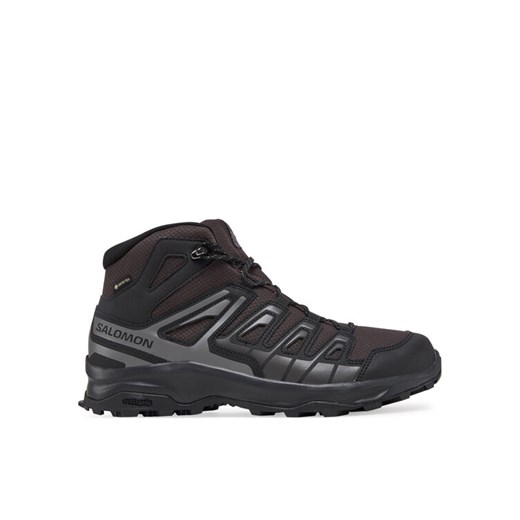 Salomon Trekkingi Extegra Mid Gore-Tex L47800100 Szary ze sklepu MODIVO w kategorii Buty trekkingowe męskie - zdjęcie 182624076