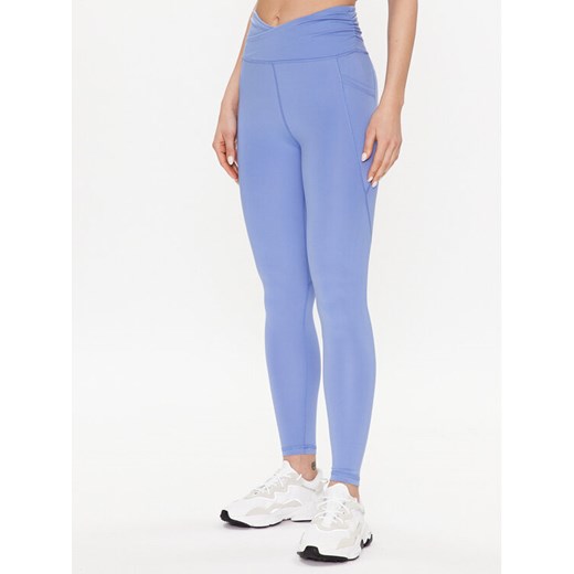 DKNY Sport Legginsy DP2P3052 Niebieski Classic Fit ze sklepu MODIVO w kategorii Spodnie damskie - zdjęcie 182624178
