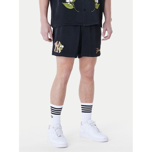 New Era Szorty sportowe New York Yankees MLB Woven 60596375 Czarny Regular Fit ze sklepu MODIVO w kategorii Spodenki męskie - zdjęcie 182624227