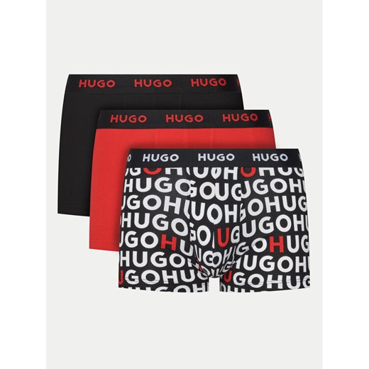 HUGO Komplet 3 par bokserek 50532550 Kolorowy ze sklepu MODIVO w kategorii Majtki męskie - zdjęcie 182624308