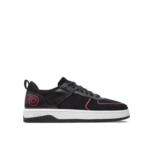 Hugo Sneakersy Kilian Tenn Knpu 50516952 Czarny ze sklepu MODIVO w kategorii Buty sportowe męskie - zdjęcie 182624316