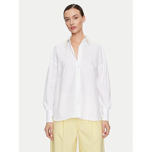 ViCOLO Koszula RB0068 Biały Relaxed Fit ze sklepu MODIVO w kategorii Koszule damskie - zdjęcie 182624367