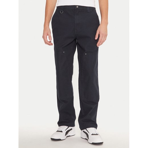 Champion Spodnie materiałowe 220506 Granatowy Straight Leg ze sklepu MODIVO w kategorii Spodnie męskie - zdjęcie 182624428