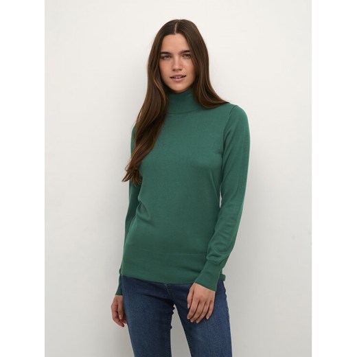 Kaffe Golf Astrid 500023 Zielony Regular Fit ze sklepu MODIVO w kategorii Swetry damskie - zdjęcie 182624449