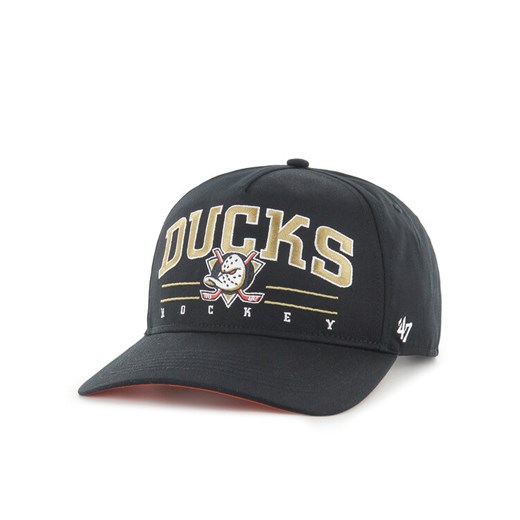 47 Brand Czapka z daszkiem Anaheim Ducks RSCOE25GWP Czarny ze sklepu MODIVO w kategorii Czapki z daszkiem męskie - zdjęcie 182624549