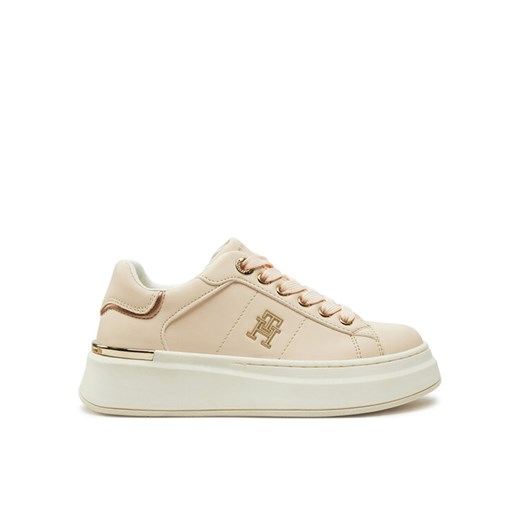 Tommy Hilfiger Sneakersy Low Cut Lace-Up Sneaker T3A9-33749-1355 M Różowy ze sklepu MODIVO w kategorii Buty sportowe dziecięce - zdjęcie 182624558