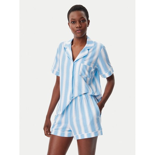 DKNY Piżama YI50042 Niebieski Regular Fit ze sklepu MODIVO w kategorii Piżamy damskie - zdjęcie 182624559