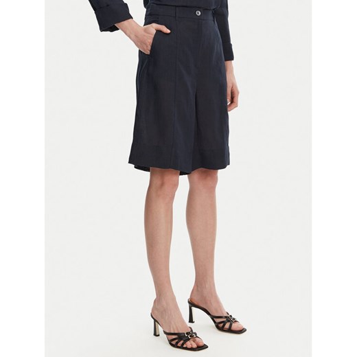 Marella Bermudy Pireo 2513141044 Granatowy Relaxed Fit ze sklepu MODIVO w kategorii Szorty - zdjęcie 182624779