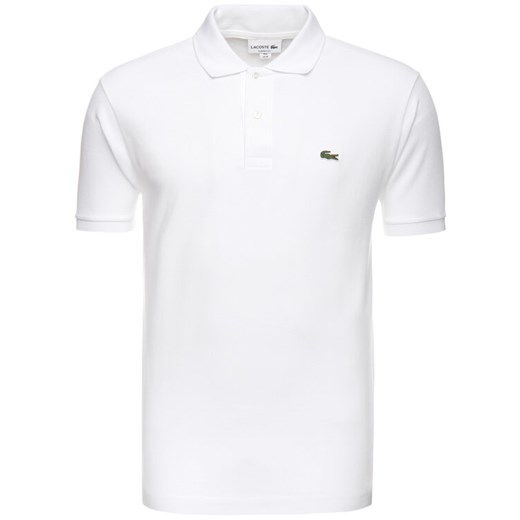 Lacoste Polo L1212 Biały Classic Fit ze sklepu MODIVO w kategorii T-shirty męskie - zdjęcie 182624829