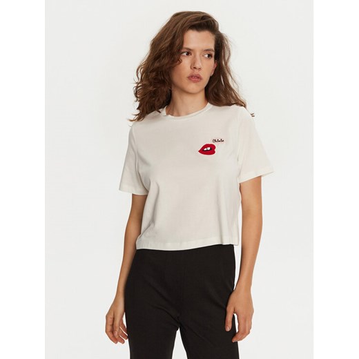 Vero Moda T-Shirt Elena 10326789 Biały Boxy Fit ze sklepu MODIVO w kategorii Bluzki damskie - zdjęcie 182624855
