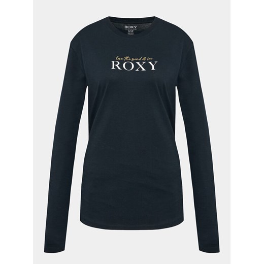 Roxy Bluzka Im From The Atl Tees ERJZT05593 Szary Regular Fit ze sklepu MODIVO w kategorii Bluzki damskie - zdjęcie 182624869