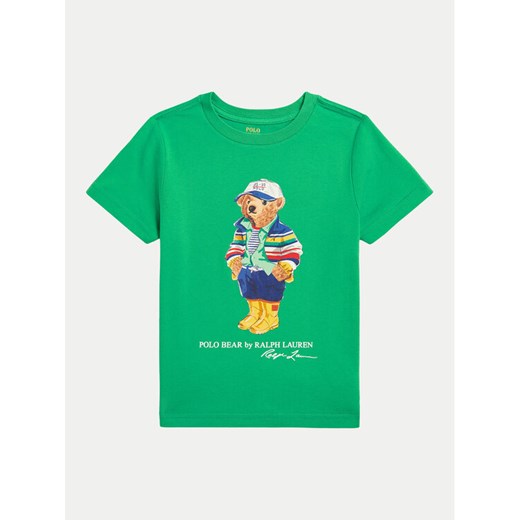 Polo Ralph Lauren T-Shirt 322853828042 Zielony Regular Fit ze sklepu MODIVO w kategorii T-shirty chłopięce - zdjęcie 182624908
