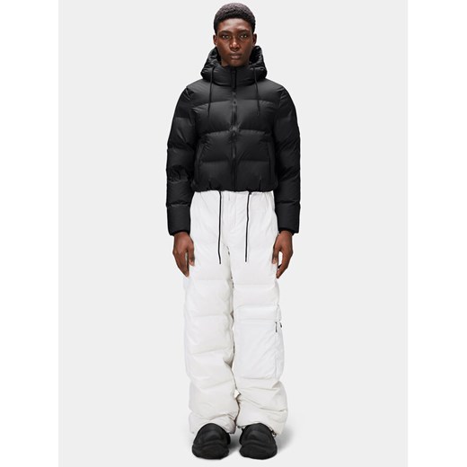 Rains Kurtka zimowa 15150 Czarny Regular Fit ze sklepu MODIVO w kategorii Kurtki damskie - zdjęcie 182624909