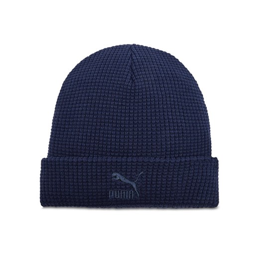 Puma Czapka Classics Mid Fit Beanie 025677 03 Granatowy ze sklepu MODIVO w kategorii Czapki zimowe damskie - zdjęcie 182624966