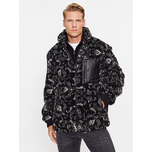 Guess Kurtka przejściowa M3BL16 WFSH2 Czarny Regular Fit ze sklepu MODIVO w kategorii Kurtki męskie - zdjęcie 182624977