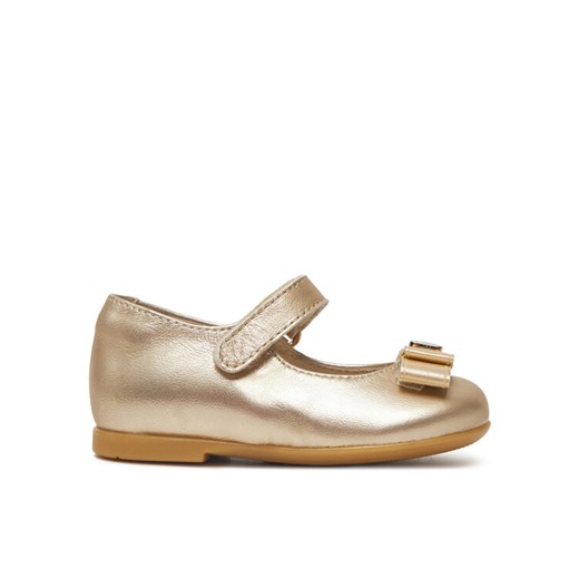 Tommy Hilfiger Baleriny Ballerina T1A3-33927-0220 M Złoty ze sklepu MODIVO w kategorii Balerinki dziecięce - zdjęcie 182624986