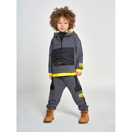 Birba Trybeyond Bluza 999 76942 00 Szary Regular Fit ze sklepu MODIVO w kategorii Bluzy chłopięce - zdjęcie 182625019