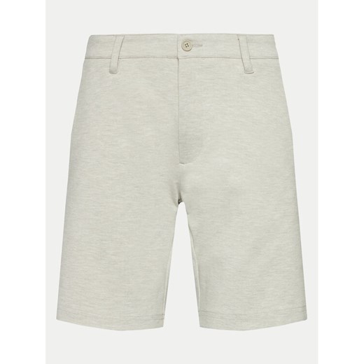 INDICODE Szorty materiałowe Aalborg 70-371 Beżowy Slim Fit ze sklepu MODIVO w kategorii Spodenki męskie - zdjęcie 182625039