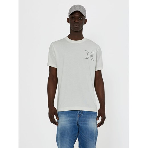 Richmond X T-Shirt Rached UMP24031TS Biały Regular Fit ze sklepu MODIVO w kategorii T-shirty męskie - zdjęcie 182625078