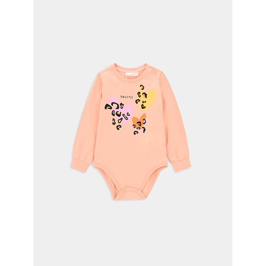 Coccodrillo Body dziecięce WC4112104CEN Beżowy ze sklepu MODIVO w kategorii Body niemowlęce - zdjęcie 182625097