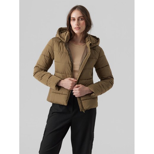 Vero Moda Kurtka zimowa 10289837 Khaki Regular Fit ze sklepu MODIVO w kategorii Kurtki damskie - zdjęcie 182625118