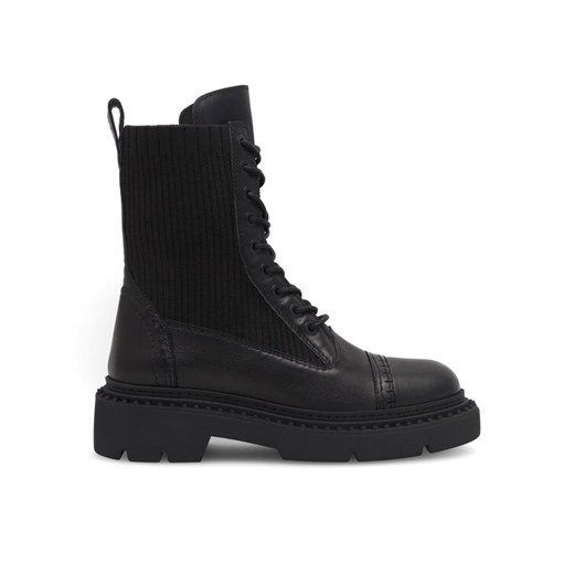 Badura Botki AHMET-03 Czarny ze sklepu MODIVO w kategorii Workery damskie - zdjęcie 182625145