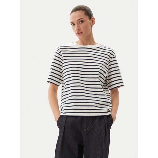 Max Mara T-Shirt 2515941042650 Granatowy Regular Fit ze sklepu MODIVO w kategorii Bluzki damskie - zdjęcie 182625175