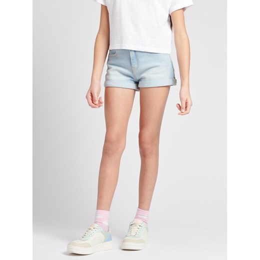 Lee Szorty jeansowe Carol LEG5067 Niebieski Regular Fit ze sklepu MODIVO w kategorii Spodenki dziewczęce - zdjęcie 182625207