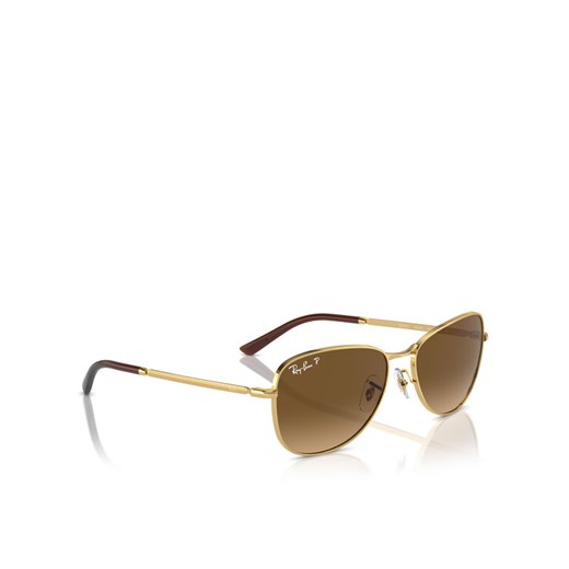 Ray-Ban Okulary przeciwsłoneczne 0RB3733 001/M2 Złoty ze sklepu MODIVO w kategorii Okulary przeciwsłoneczne damskie - zdjęcie 182625276