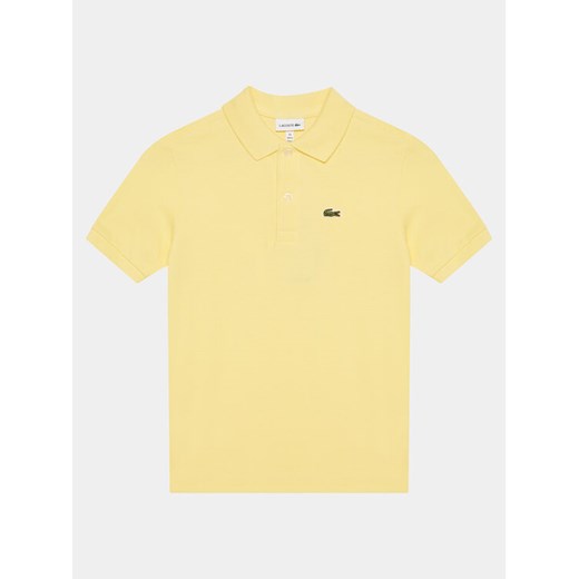 Lacoste Polo PJ2909 Żółty Regular Fit ze sklepu MODIVO w kategorii T-shirty chłopięce - zdjęcie 182625288