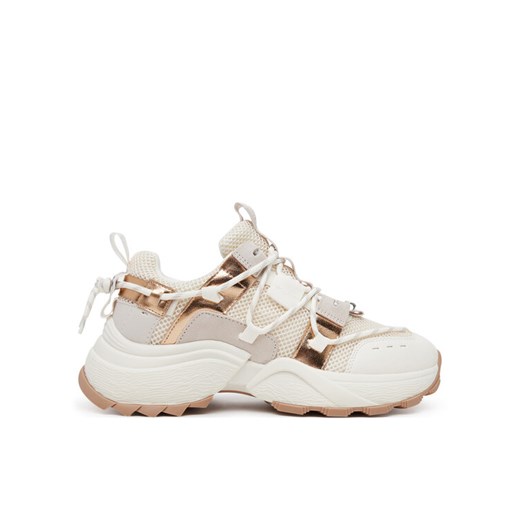Steve Madden Sneakersy Tazmania SM11002419 Écru ze sklepu MODIVO w kategorii Buty sportowe damskie - zdjęcie 182625426