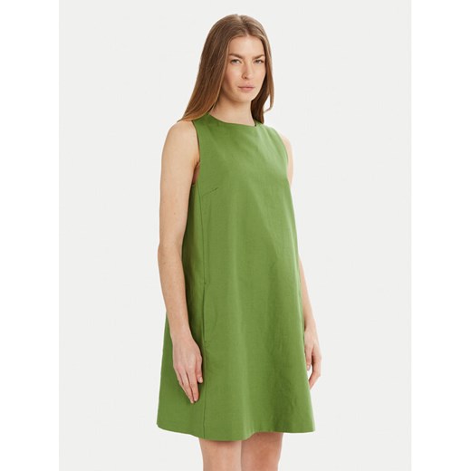 Weekend Max Mara Sukienka codzienna Racer 2515221102 Zielony Regular Fit ze sklepu MODIVO w kategorii Sukienki - zdjęcie 182625495