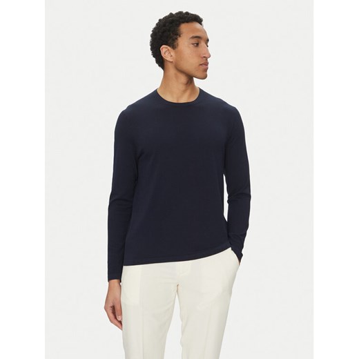 Michael Kors Sweter CB96080FE5 Granatowy Regular Fit ze sklepu MODIVO w kategorii Swetry męskie - zdjęcie 182625539