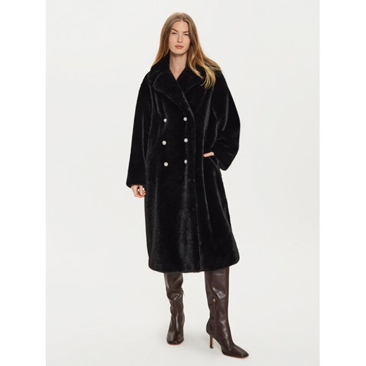 MAX&Co. Futro 2428456012200 Czarny Regular Fit ze sklepu MODIVO w kategorii Futra damskie - zdjęcie 182625578
