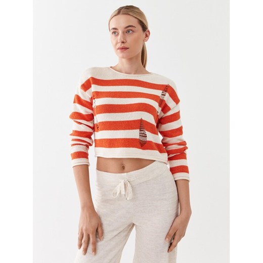 ONLY Sweter 15300376 Beżowy Regular Fit ze sklepu MODIVO w kategorii Swetry damskie - zdjęcie 182625596