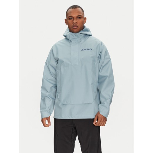 adidas Kurtka outdoor Terrex Xploric 2.5L JD8347 Niebieski Loose Fit ze sklepu MODIVO w kategorii Kurtki męskie - zdjęcie 182625695