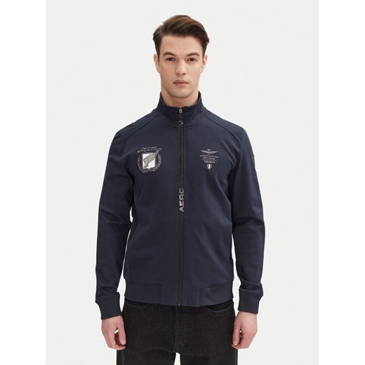 Aeronautica Militare Bluza 251FE1984F559 Granatowy Regular Fit ze sklepu MODIVO w kategorii Bluzy męskie - zdjęcie 182625735