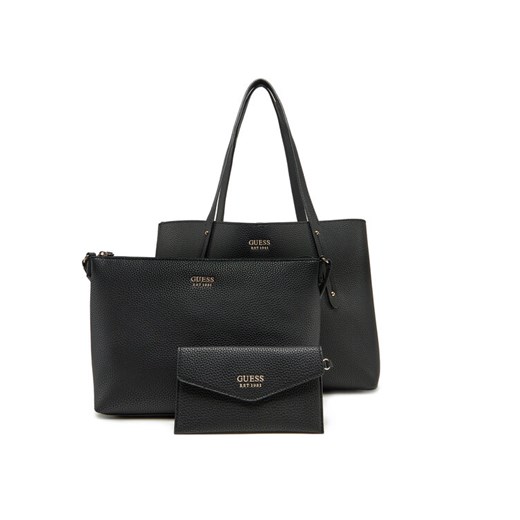 Guess Torebka HWPG96 48230 Czarny ze sklepu MODIVO w kategorii Torby Shopper bag - zdjęcie 182625756