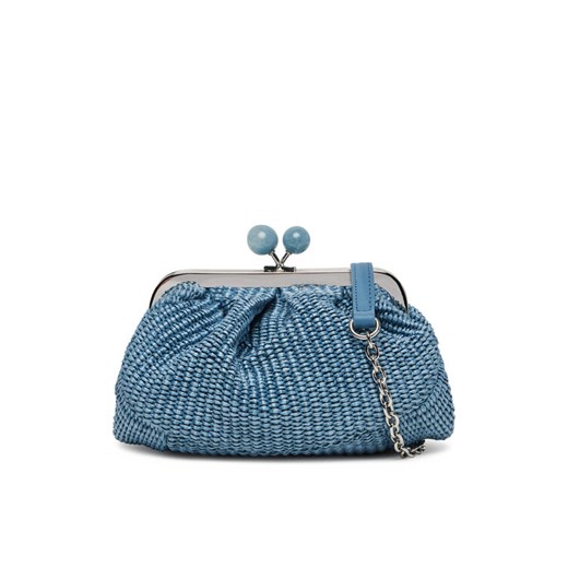 Weekend Max Mara Torebka 2515511095600 Niebieski ze sklepu MODIVO w kategorii Kopertówki - zdjęcie 182625805