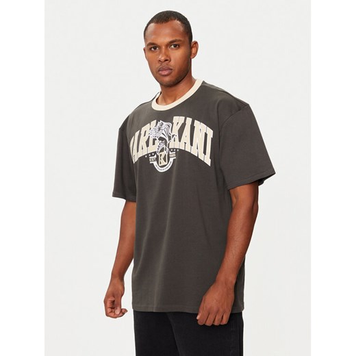 Karl Kani T-Shirt Eagle Print 60300106 Beżowy Regular Fit ze sklepu MODIVO w kategorii T-shirty męskie - zdjęcie 182625846