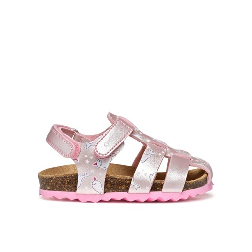 Geox Sandały B Sandal Chalki B452RA 0PVNF C8010 M Różowy ze sklepu MODIVO w kategorii Sandały dziecięce - zdjęcie 182625855