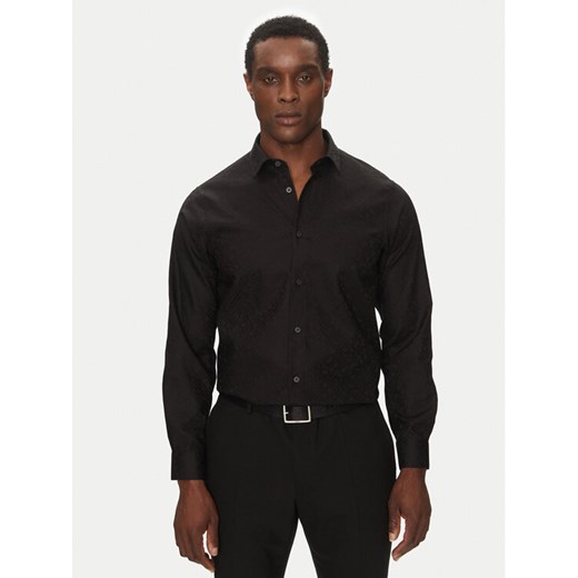 Armani Exchange Koszula XM000431 AF13131 FC041 Czarny Regular Fit ze sklepu MODIVO w kategorii Koszule męskie - zdjęcie 182625856