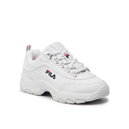 Fila Sneakersy Strada Low Teens FFT0009.10004 Biały ze sklepu MODIVO w kategorii Buty sportowe damskie - zdjęcie 182625969