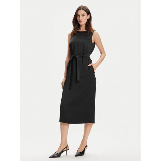 Weekend Max Mara Sukienka codzienna Baiardo 2415221021 Czarny Regular Fit ze sklepu MODIVO w kategorii Sukienki - zdjęcie 182626017