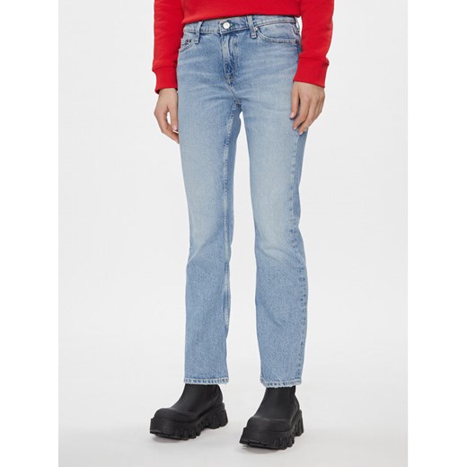Tommy Jeans Jeansy Maddie Md Bc Ah6114 DW0DW17274 Niebieski Slim Fit ze sklepu MODIVO w kategorii Jeansy damskie - zdjęcie 182626046