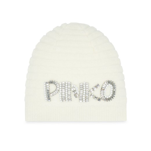 Pinko Czapka Caimano 101570 A117 Biały ze sklepu MODIVO w kategorii Czapki zimowe damskie - zdjęcie 182626078
