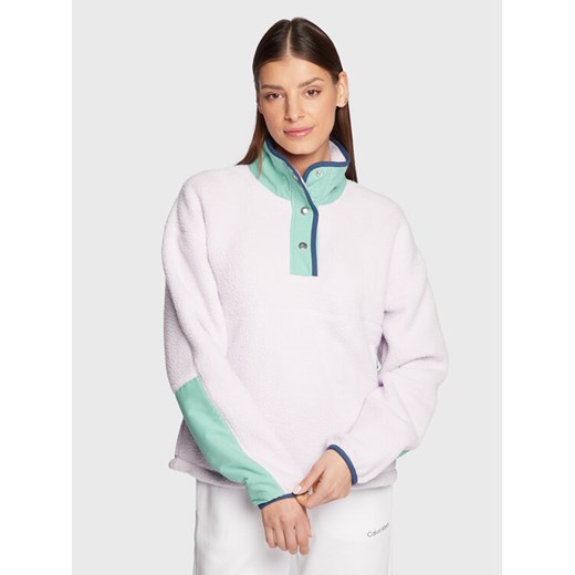 The North Face Polar Cragmont NF0A5J1R Fioletowy Comfortable Fit ze sklepu MODIVO w kategorii Bluzy damskie - zdjęcie 182626089