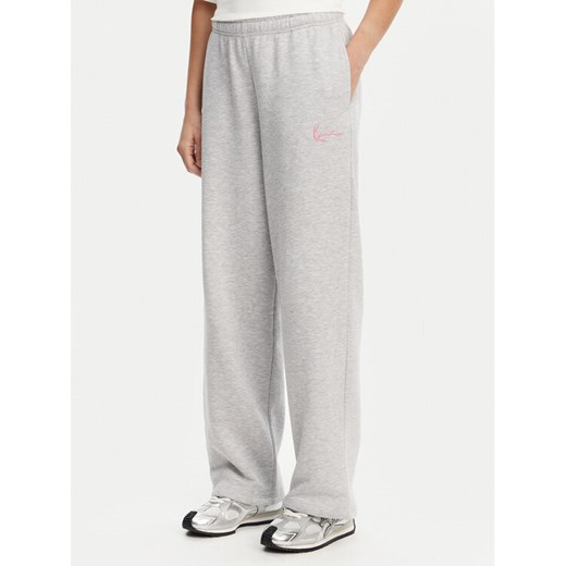 Karl Kani Spodnie dresowe Signature Os 61030061 Szary Relaxed Fit ze sklepu MODIVO w kategorii Spodnie damskie - zdjęcie 182626147