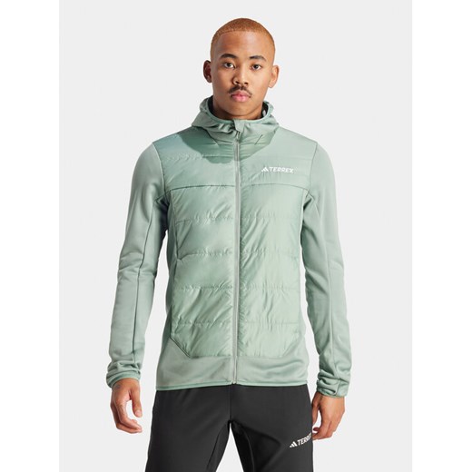 adidas Kurtka outdoor Terrex Multi Hybrid IM8107 Zielony Regular Fit ze sklepu MODIVO w kategorii Kurtki męskie - zdjęcie 182626218